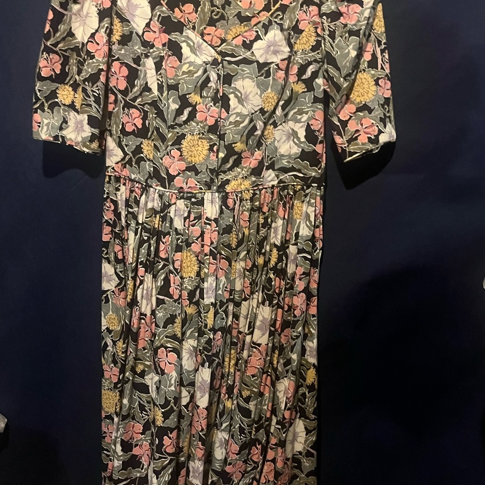 Floral Print Women's Dress